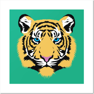 Tiger jungle cat Posters and Art